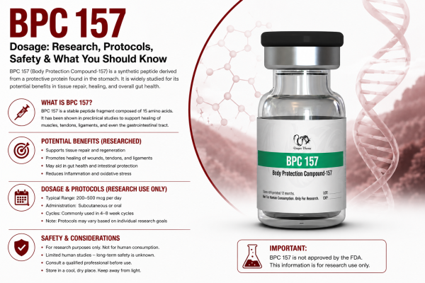 BPC 157 Dosage: Research, Protocols, Safety & What You Should Know